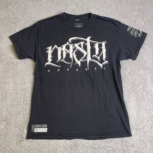 Nasty Streetwear Shirt Mens Large Black Ride for Mine Graphic T